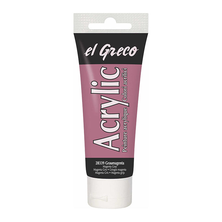 Akrilfesték El Greco 75 ml – Gray Magenta