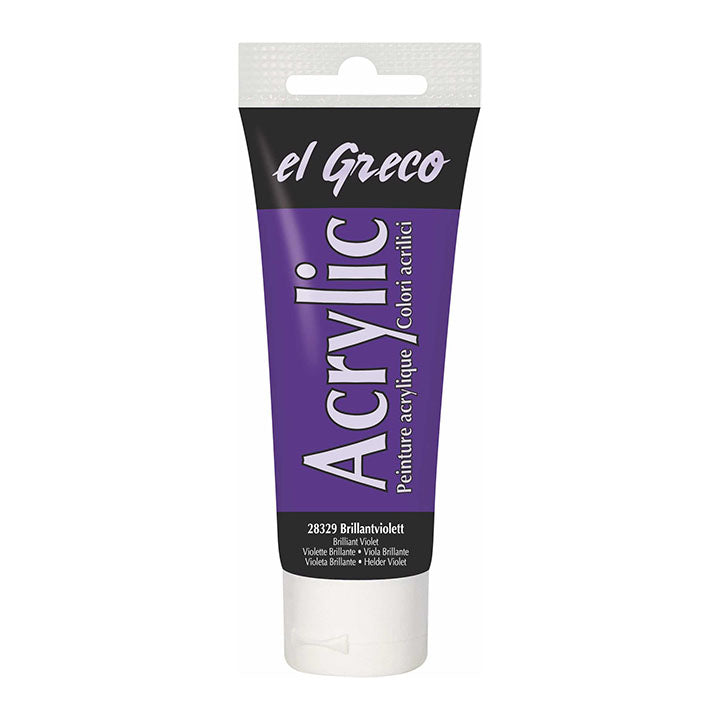 Akrilfesték El Greco 75 ml – Vandyke Brown