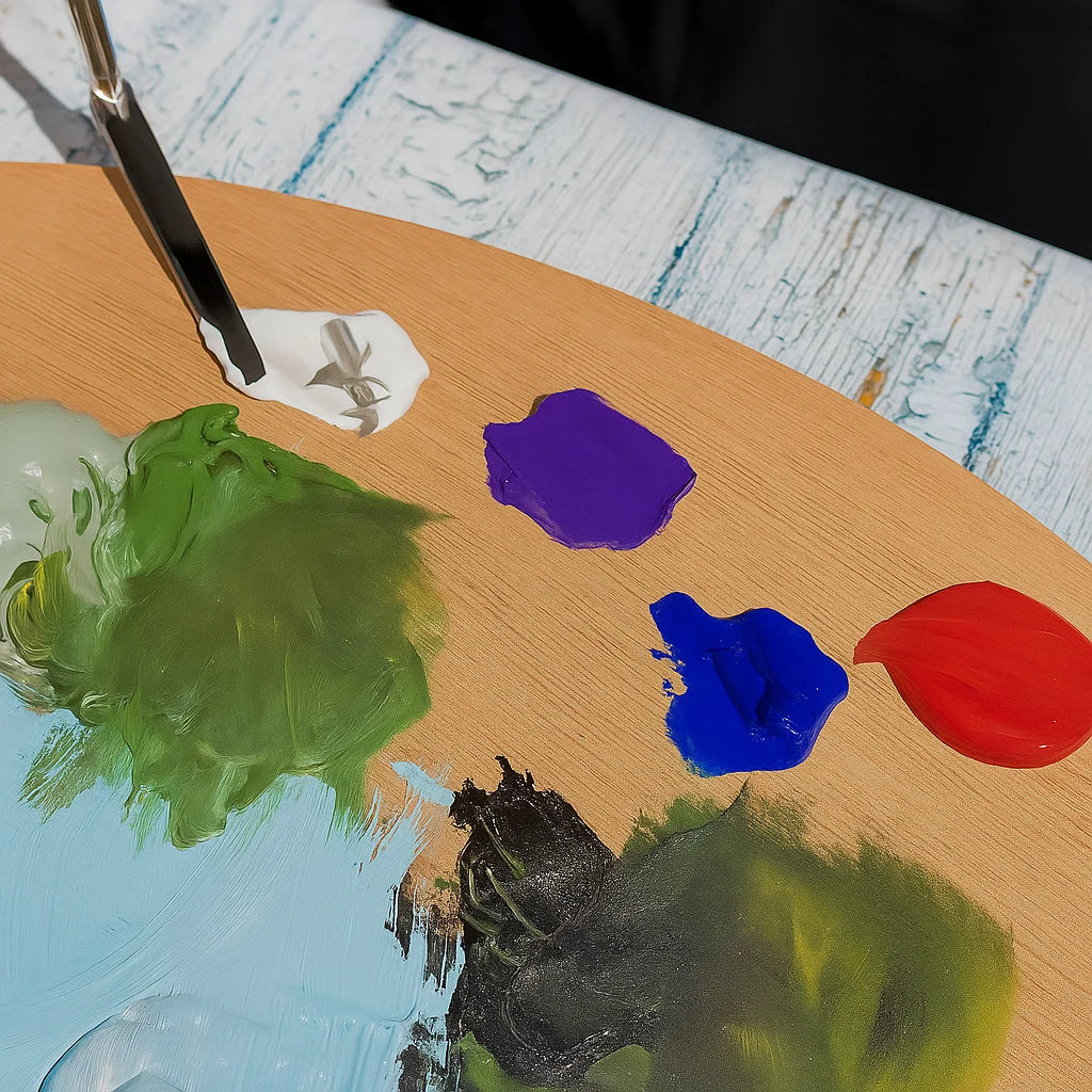 Így készíts impasto hatást gouache festékkel