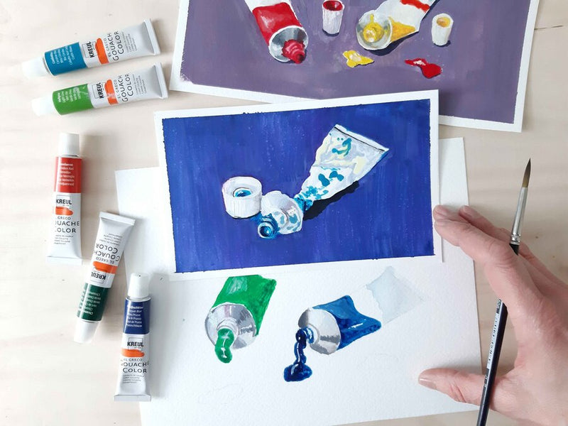 Gouache festés alapjai