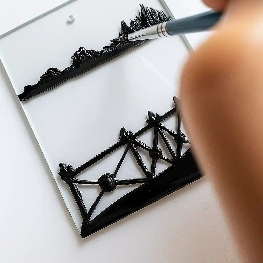 Varázslatos 3D hatások üvegfestékkel