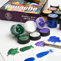 Gouache és tempera festékek