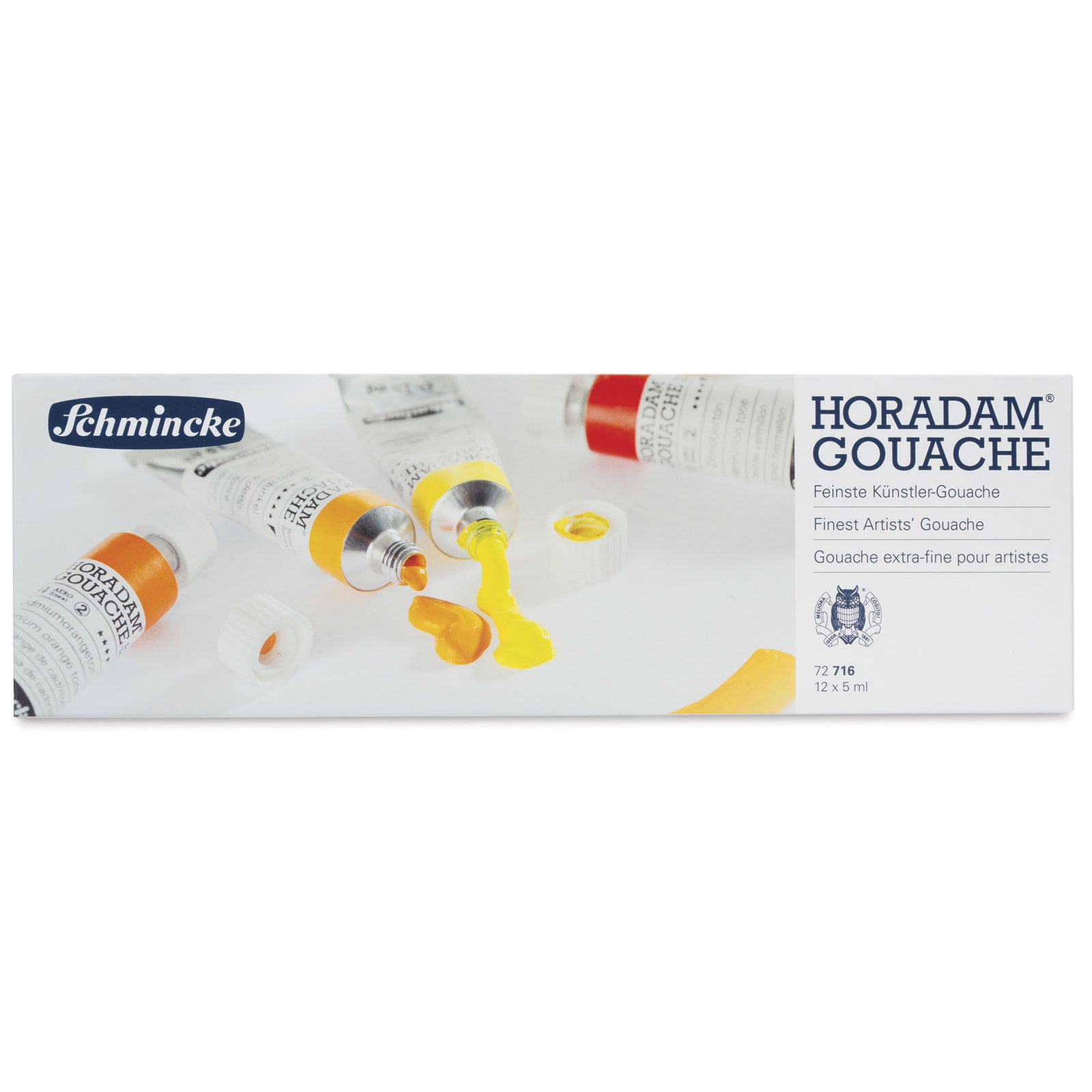 Schmincke HORADAM gouache festék fémkészlet, 12 x 5 ml