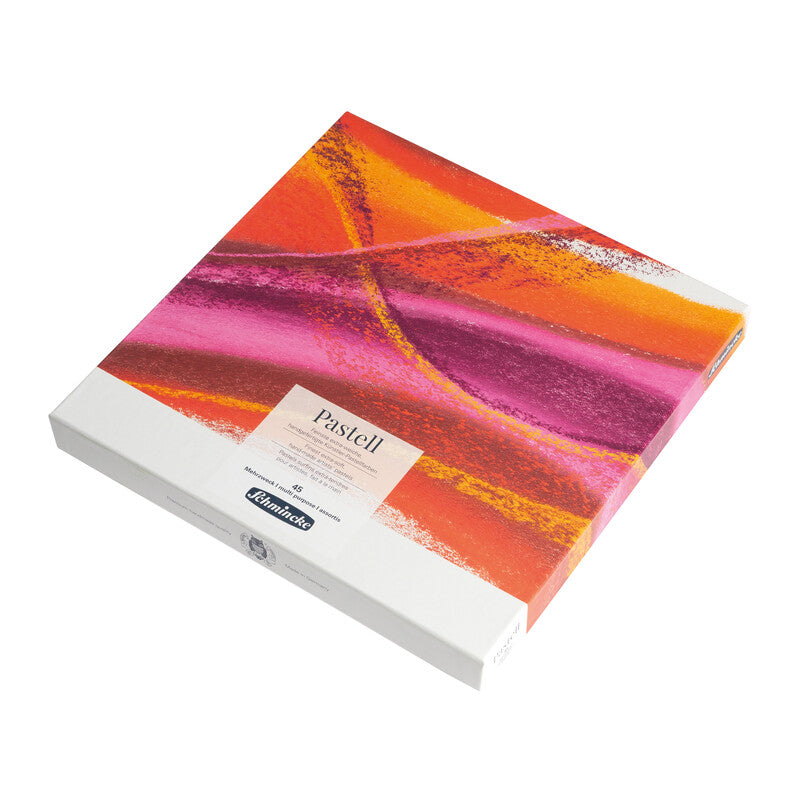 Schmincke pasztellkészlet kartondobozban, 45 db, válogatott színek