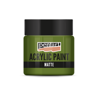Matt akrilfesték - 50 ml – olive