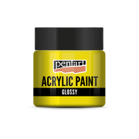 acrylic paint glossy 50 ml – sárga