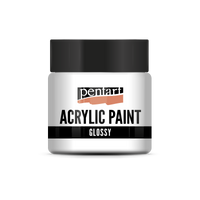 acrylic paint glossy 50 ml – fehér