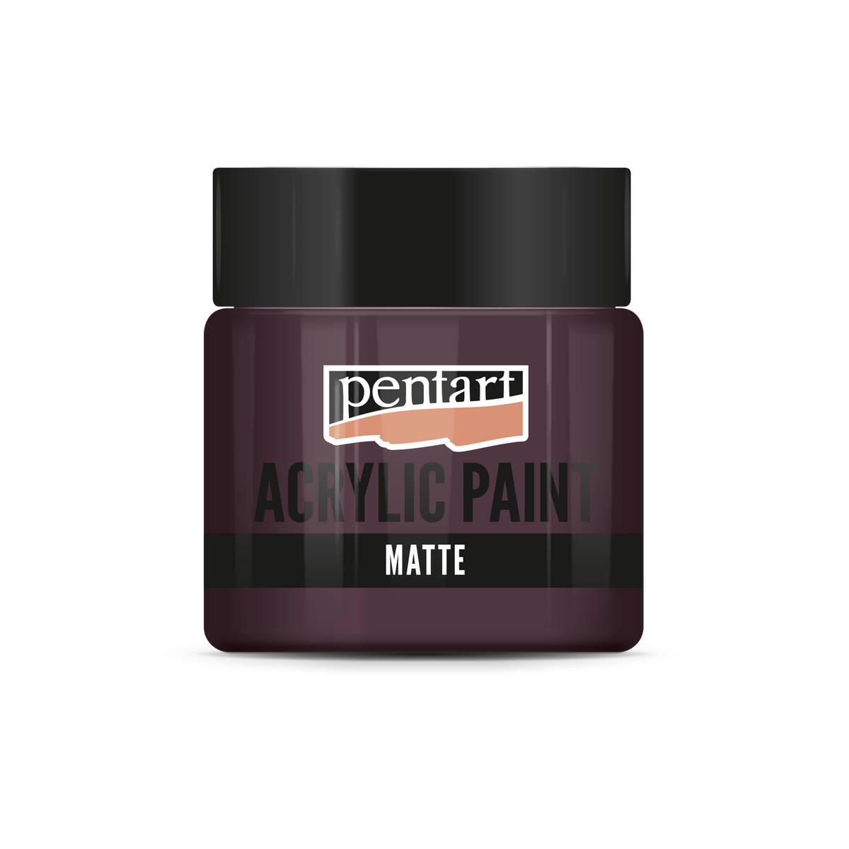 Matt akrilfesték - 50 ml – eggplant