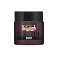 Matt akrilfesték - 50 ml – eggplant