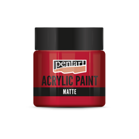 Matt akrilfesték - 50 ml – lipstick red