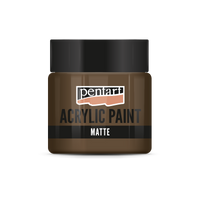 Matt akrilfesték - 50 ml – light brown