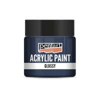acrylic paint glossy 50 ml – indigókék