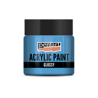 acrylic paint glossy 50 ml – világoskék