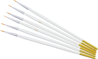Kontúrozó ecset készlet/6 részes – liner, 6 pcs/pack, size 000