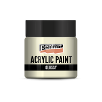 acrylic paint glossy 50 ml – vajsárga