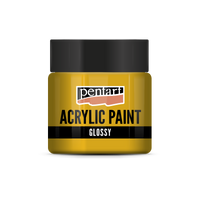 acrylic paint glossy 50 ml – napsárga
