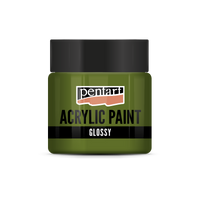 acrylic paint glossy 50 ml – olíva