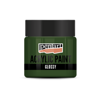 acrylic paint glossy 50 ml – fenyőzöld