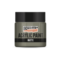 Matt akrilfesték - 50 ml – mud gray