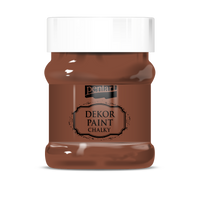 Krétafesték Chalky Pentart - 230 ml – brown