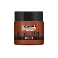 Metál akrilfesték - 50 ml – red copper