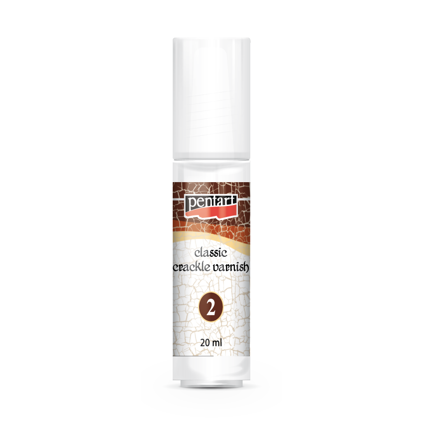 Pentart klasszikus repesztőlakk, kétlépcsős, 20 ml szett