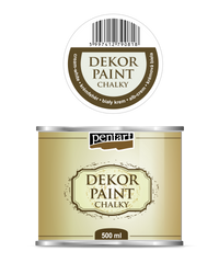 Krétafesték Chalky Pentart - 500 ml – cream