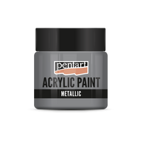 Metál akrilfesték - 50 ml – plumb