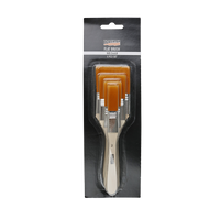 Kontúrozó ecset készlet/6 részes – with soft bristles, 4 pcs, flat, size 2, 4, 6, 8