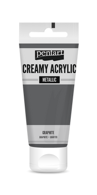 creamy acrylic metallic 60 ml – grafit