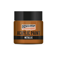 Metál akrilfesték - 50 ml – golden red