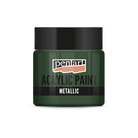 Metál akrilfesték - 50 ml – ivy green