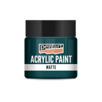 Matt akrilfesték - 50 ml – turquoise blue
