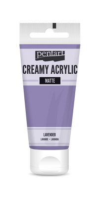 Krémes akrilfesték matt Pentart 60 ml – lavender