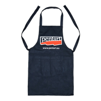 Pamut kötény - 70 x 75 cm – cm, black with Pentart logo
