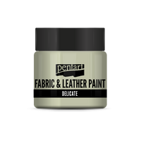 delicate fabric & leather paint 50 ml – fehérarany