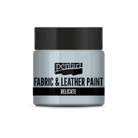 delicate fabric & leather paint 50 ml – kékes ezüst