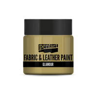 glamour fabric & leather paint 50 ml – pezsgő
