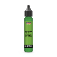 Pentart Velvet powder bársonypor világoszöld 4 g