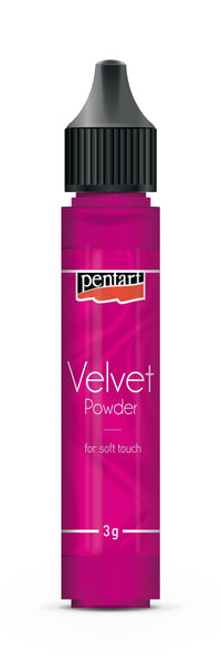 Pentart bársonypor rózsaszín 3 g