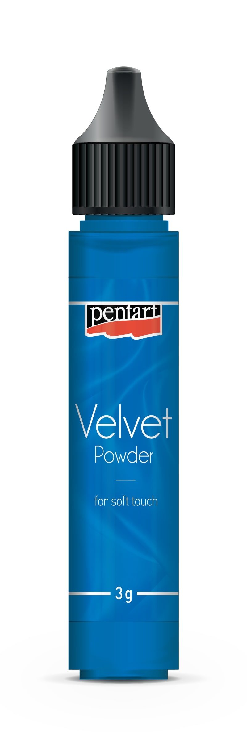 Pentart Velvet powder bársonypor kék 3 g