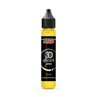 3D dekortoll Pentart 30 ml – Citrine Yellow