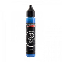3D dekortoll Pentart 30 ml – Tourmaline Blue