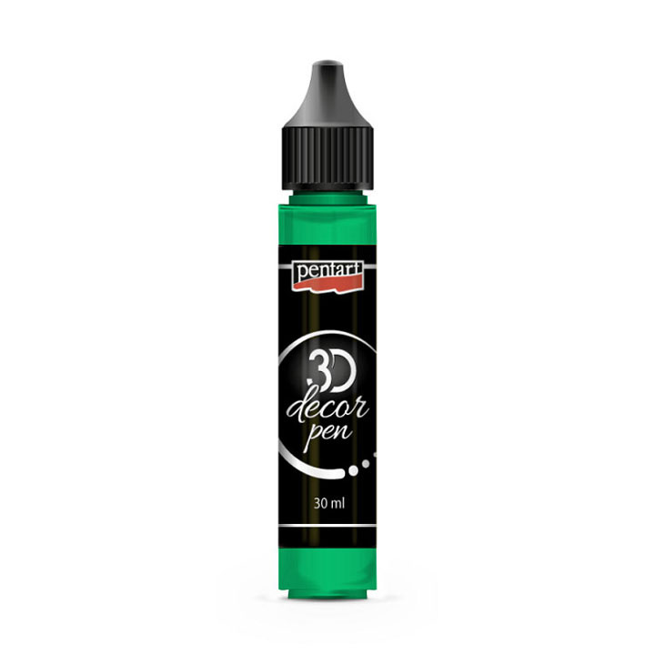 3D dekortoll Pentart 30 ml – Emerald Green