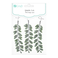 3D dekoratív ágacska / 3 darabos készlet
