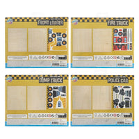 3D fa puzzle matricákkal