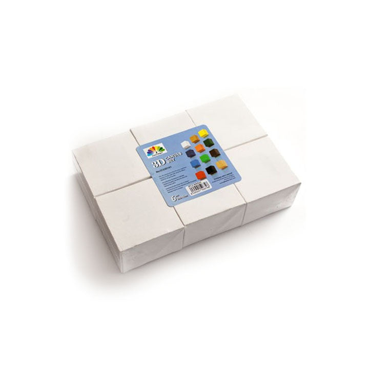 3D Festővászon mini / szett 6 db