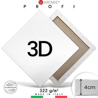 3D Feszített festővászon PROFI