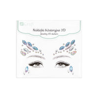 3D matricák drágakövekkel Face – Éjszakai szépség