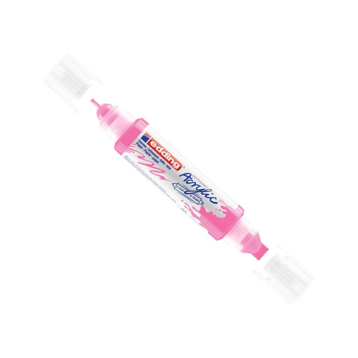 3D kétoldalas akril marker EDDING-5400 – Neon rózsaszín